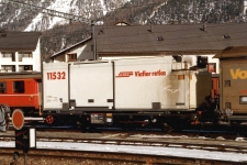 BEMO 9469121 - 0m - Containertragwagen Viafier Retica, RhB, Ep. VI